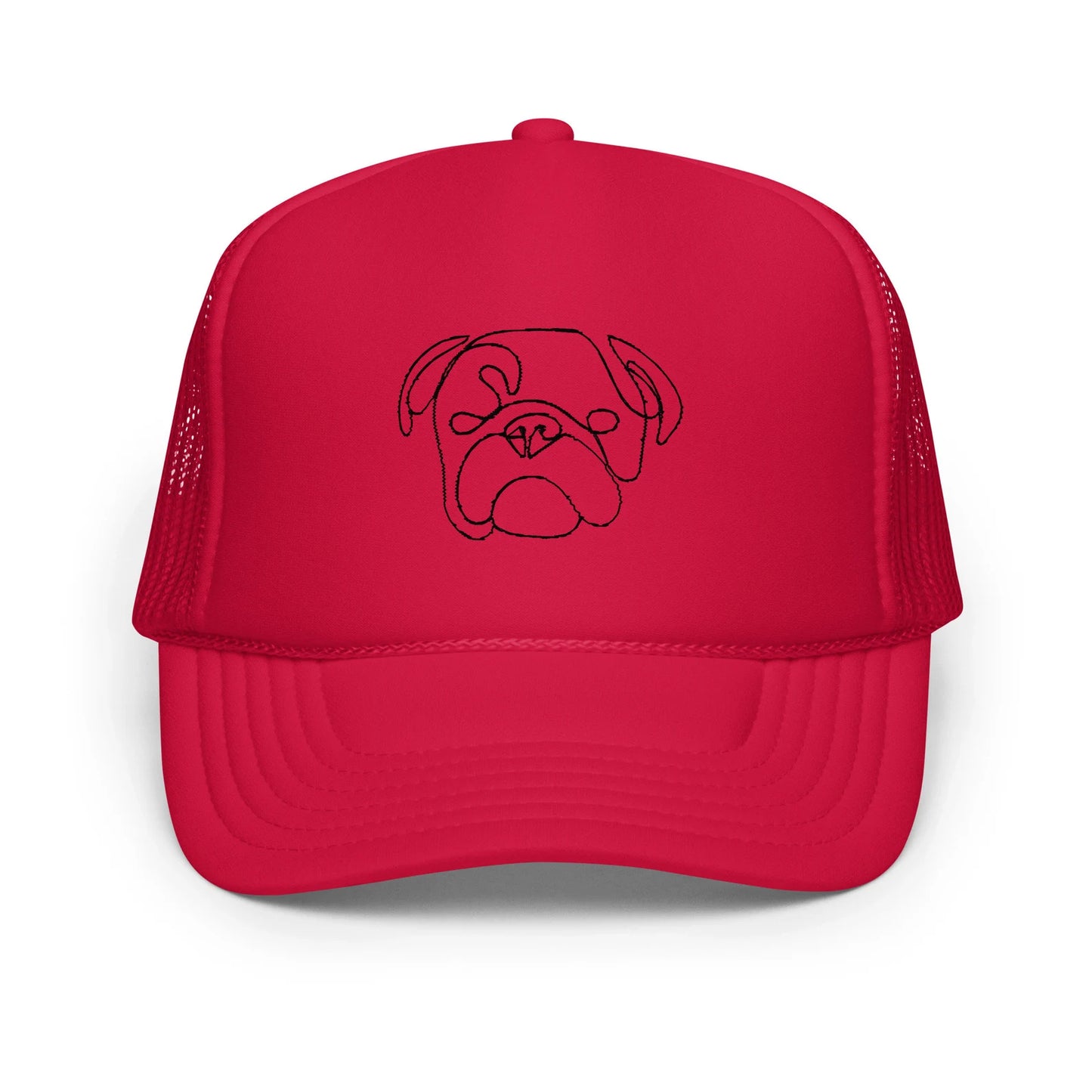 Bulldog Outline Hat