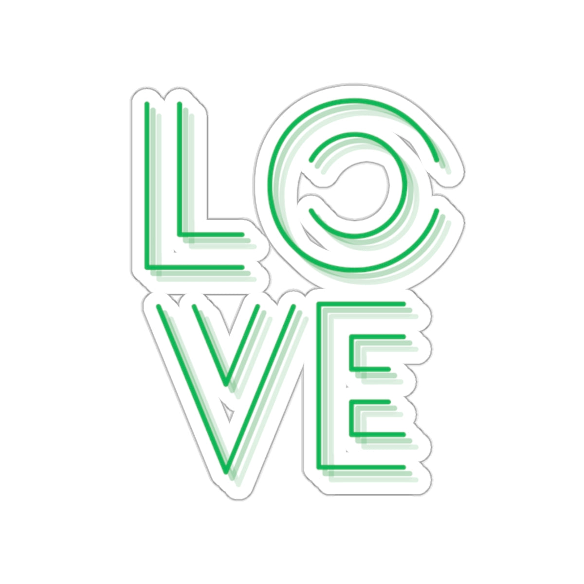 LOVE Tennis Sticker