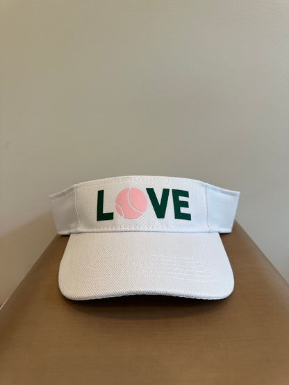 Love Tennis Visor