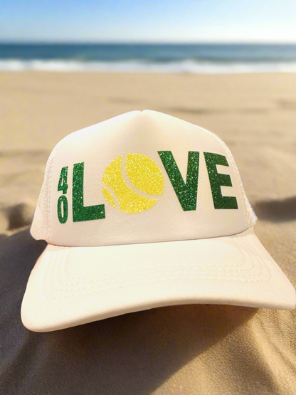 40 LOVE Tennis Trucker Hat