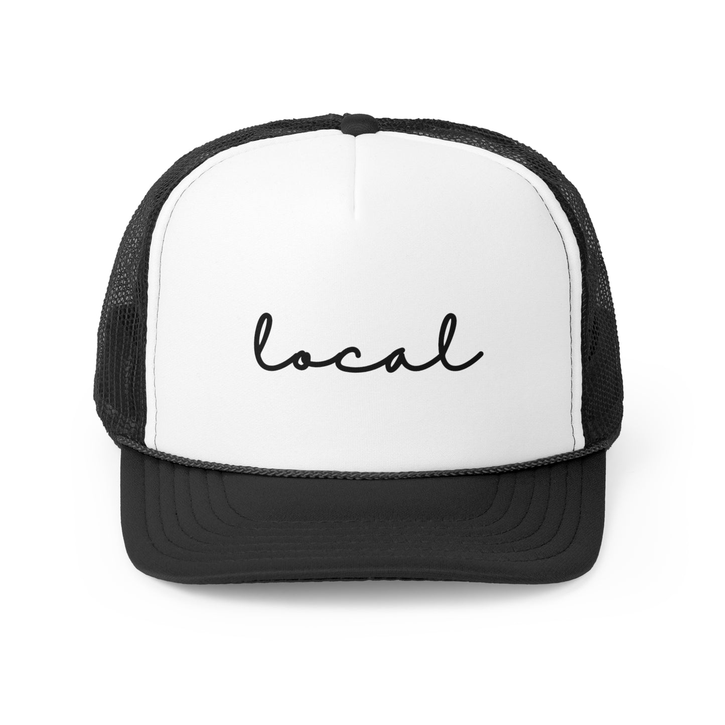 Local Cursive Trucker Hat