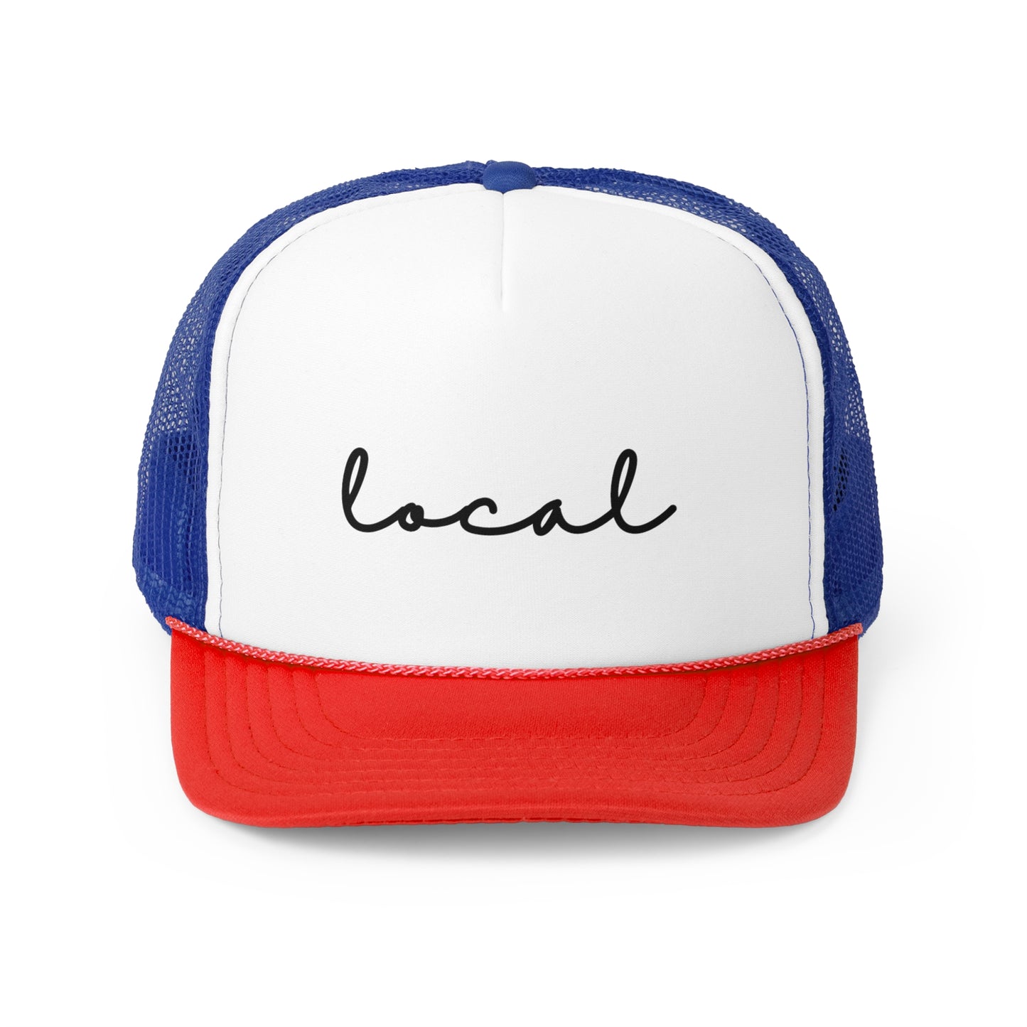 Local Cursive Trucker Hat