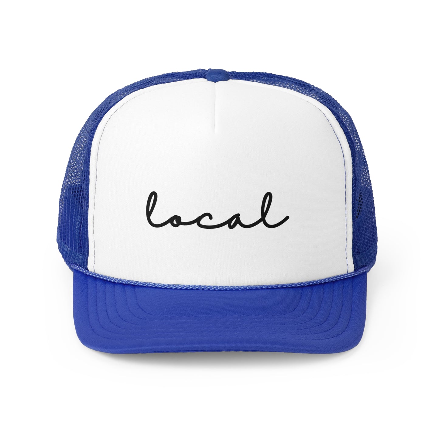 Local Cursive Trucker Hat