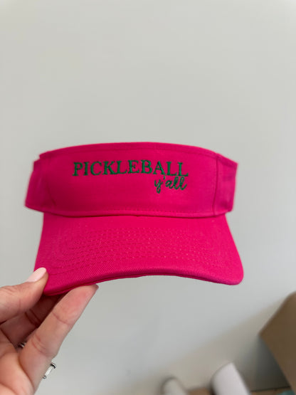 Pickleball Y'all Visor