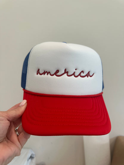 America Trucker Hat