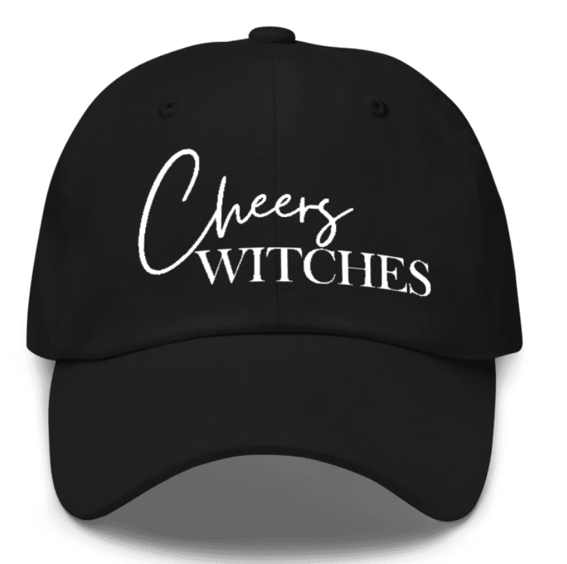 Cheers Witches Embroidered Hat