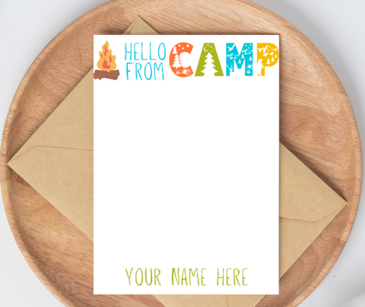 Hello From Camp Stationary