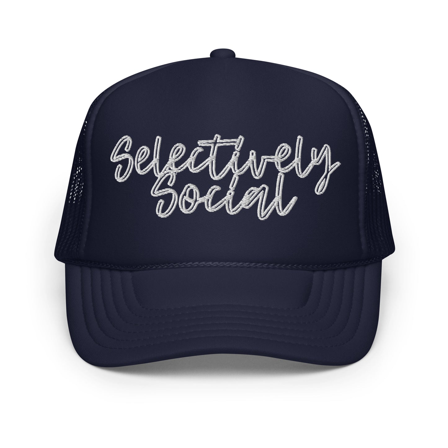 Selectively Social Trucker Hat