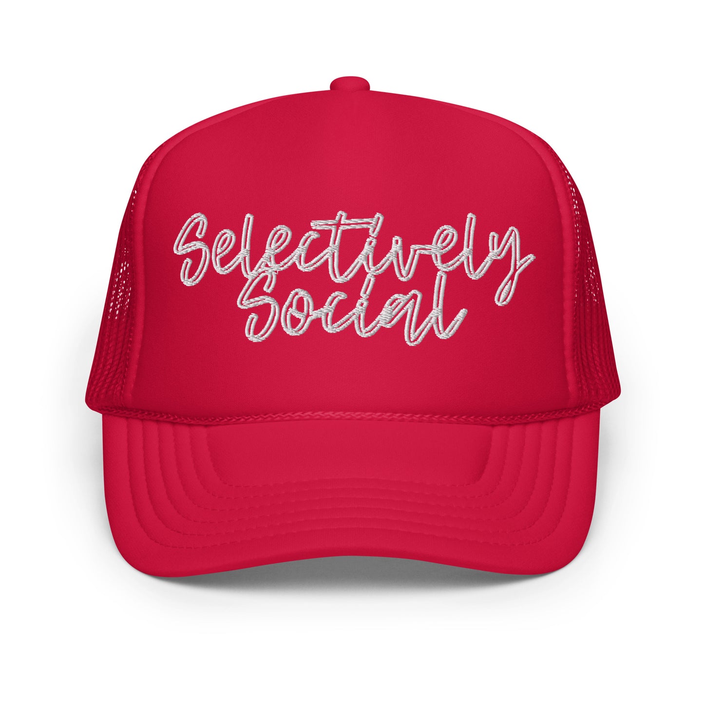 Selectively Social Trucker Hat