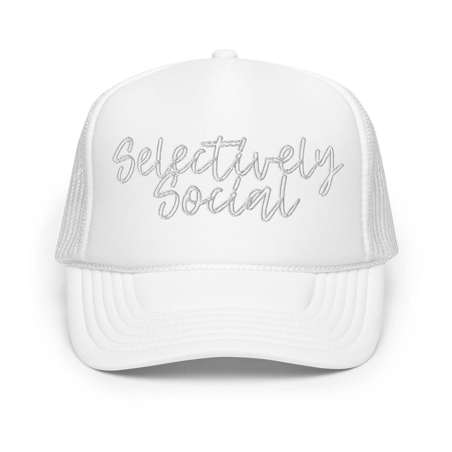 Selectively Social Trucker Hat