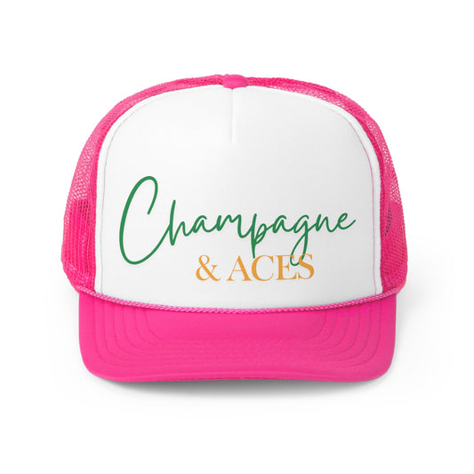 Champagne & Aces Trucker Hat